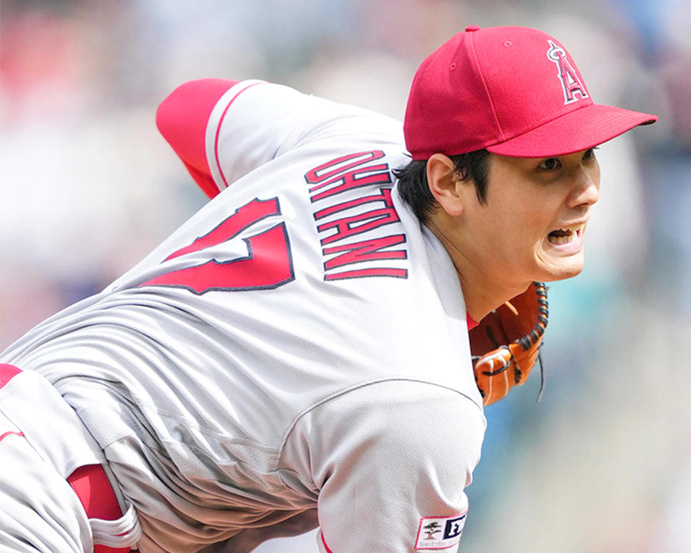 大谷翔平が今季初勝利　６回111球投げ３安打１失点８Ｋ　第４打席で適時打／詳細