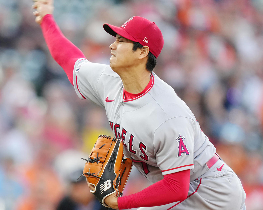 大谷翔平がルース生誕地で二刀流弾！特大９号３ラン＆７回５失点で５勝目、サイクルは逃す／詳細