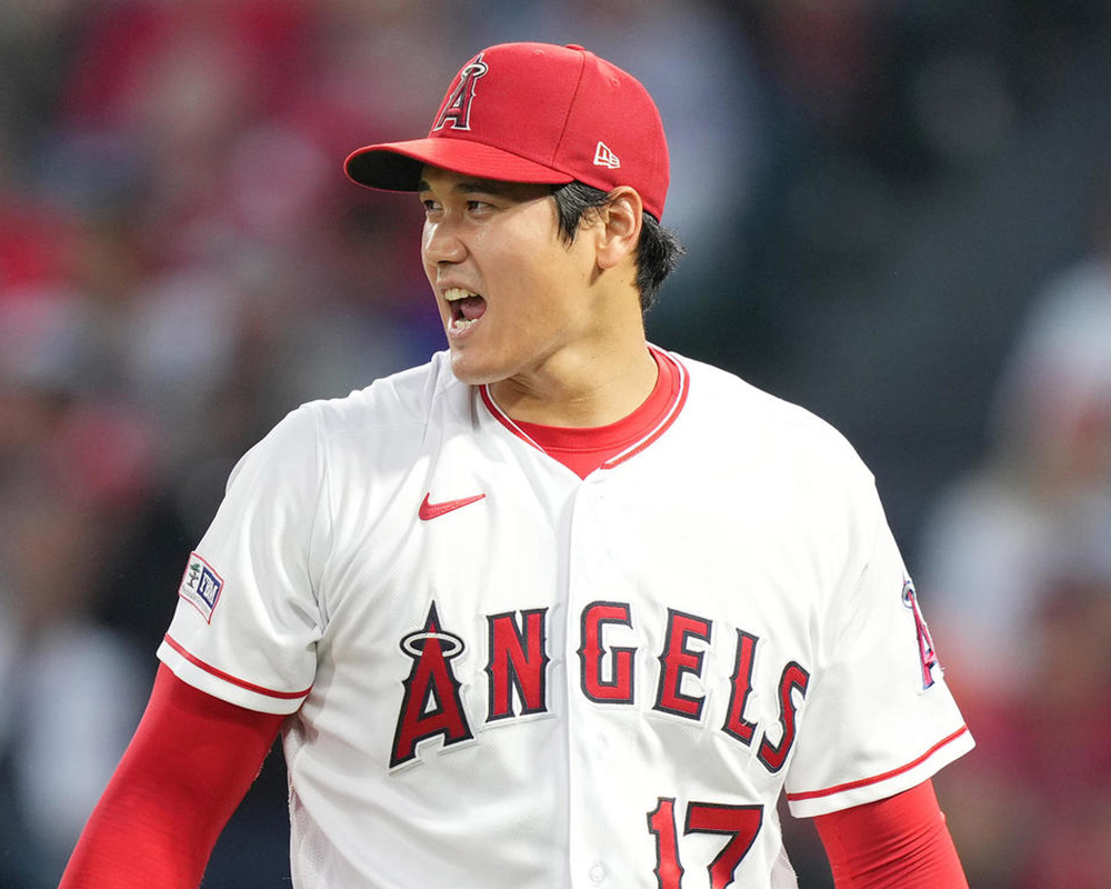 大谷翔平６回２失点10Kも６勝目ならず、打者では４打数無安打１四球で今季７度目の盗塁／詳細