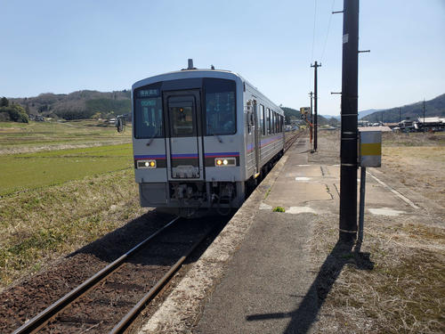 〈4〉三次以東の列車にようやく乗車